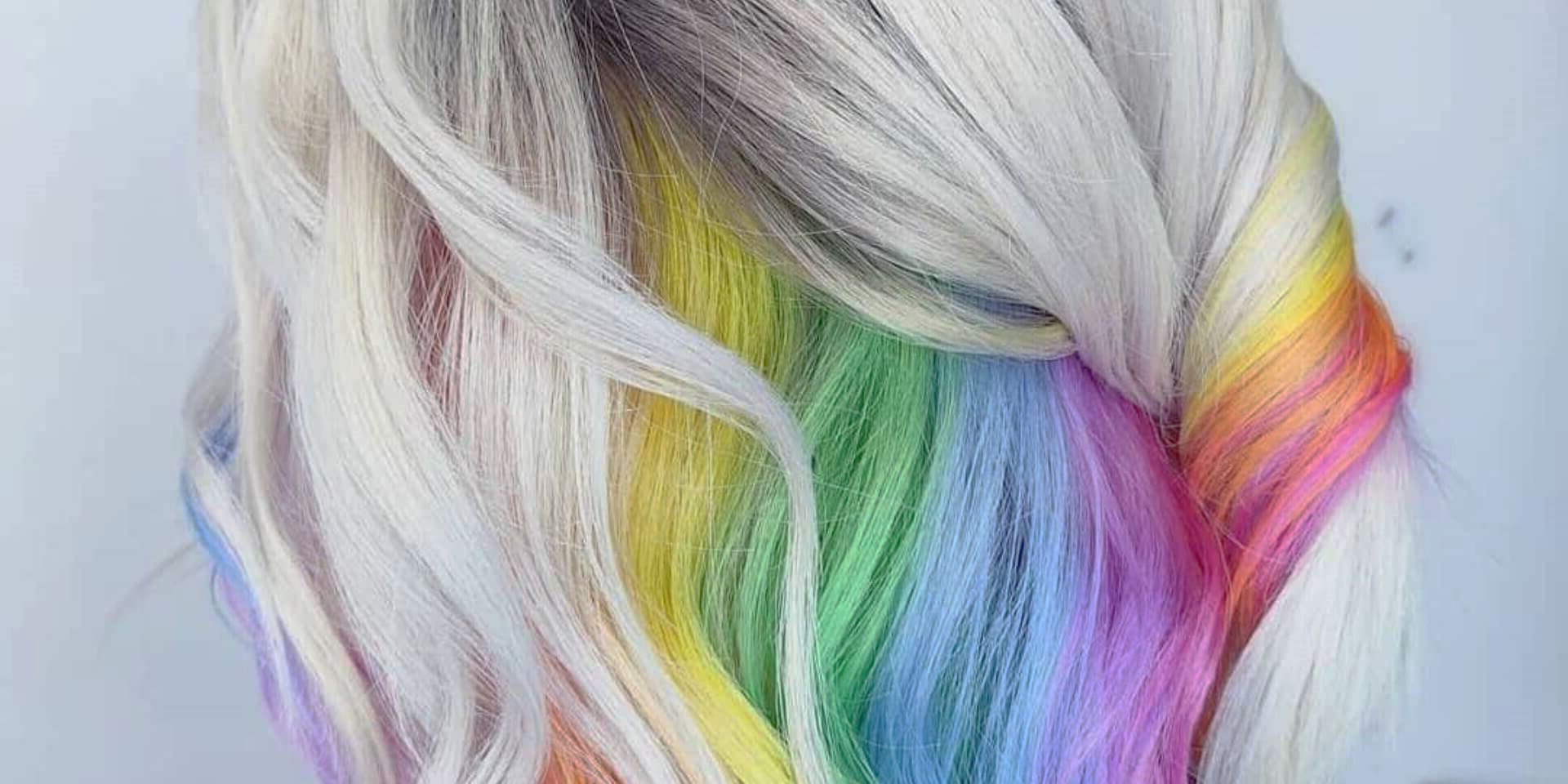 mechas arco iris